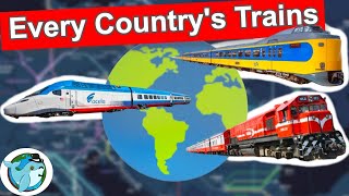 Every Countrys Intercity Rail Explained [upl. by Anertak]