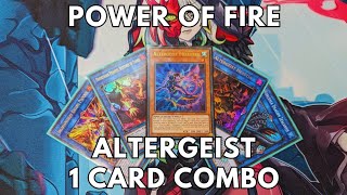 Altergeist 1 Card Combo Tutorial post Phantom Nightmare PHNI February 2024 TCG Yugioh [upl. by Sofko]