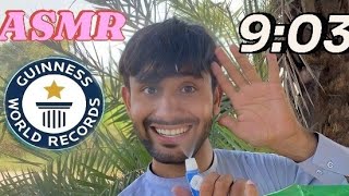 ASMR FASTEST 5000 Triggers 🌍 WORLD RECORD😱 OUTDOOR [upl. by Saxena960]