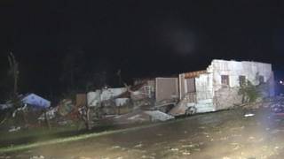 Georgia Tornadoes Deadly Devastation Caught on Tape [upl. by Moriarty]