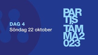 Partistämma Umeå 2023 SÖNDAG 22 oktober [upl. by Wilek]