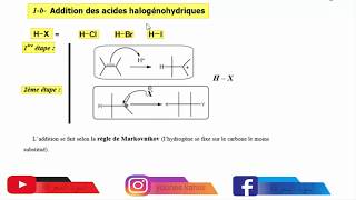 Hydrocarbure SMC S4 Addition des acides halogénohydriques La règle de Markovnikov 14 [upl. by Sayers795]