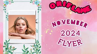 Oriflame Flyer November 2024 [upl. by Oicinoid912]