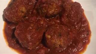 BOULETTES DE VIANDE HACHÉE À LA SAUCE TOMATE [upl. by Olympium]