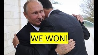 Wheres NATO Putin Assad win Syrian war [upl. by Yrolam]