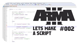 Let´s Make A Script ArmA3german 2  Das ADSNS  Suchen und Sortieren [upl. by Yeldua]