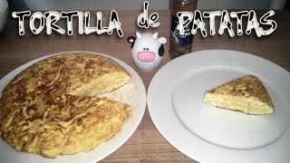 Cookin Tortilla de Patatas  Spanish Potato Omelette  Spanisches Kartoffelomelett [upl. by Narok]