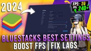 Bluestacks Settings for Low End PC Gaming 🔧 [upl. by Orual26]