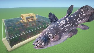 How To Make a Coelacanth Farm in Minecraft PE [upl. by Bevus]