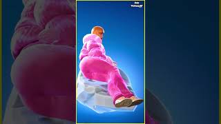 Fortnite El Chapulin Cunico Emote Ice Spice Skin Pink Style Thicc 🍑😜😍 [upl. by Alvan]