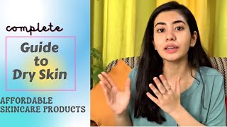 How to Treat Dry Sensitive Skin  Best Dry Skincare Products for Glowing Skin indianskincare [upl. by Akisey]