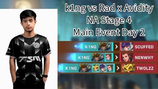 k1ng POV vs Rad x Avidity Kings Row NA Stage 4 Main Event Day 2 [upl. by Nohtahoj640]