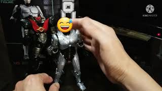 Hagane Works Robocop diecast action figure by GSC quothands onquot 5 pros and 5 cons Review in Eng [upl. by Sunda217]