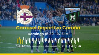 Deportivo  Sestao River  En directo en Carrusel Deportivo Coruña [upl. by Pinckney]