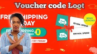 FREE Shopee Delivery VoucherShopee Voucher code 2022Shopee Free Shopping [upl. by Arobed]