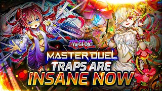 THIS DECK WENT FROM BAD TO NUTS Traptrix Deck Profile  Yugioh Master Duel [upl. by Telimay316]