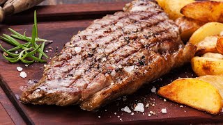 PERFECT Well Done Steak  2 Ingredient Steak Recipe [upl. by Fineman130]