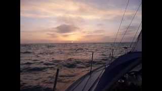 Sunrise sailing in Donegal Bay  Sadler 26 [upl. by Aennaej549]