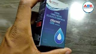 Sodium Carboxymethyl Cellulose Eye Drops IP 0•5 Chlormist [upl. by Yrgoerg]