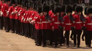 Trooping the Colour 2017  The British Grenadiers no commentary [upl. by Dorn]