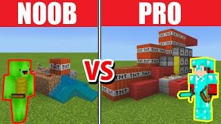 NOOB vs PRO TNT CANNON [upl. by Victoria]