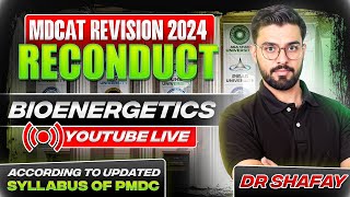 MDCAT Reconduct 2024  Bioenergetics  Revision Classes  Sindh  SZABMU  Biology [upl. by Noteek634]