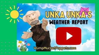 Unka Unkas Weather Report 62224 Saturday Bullwinkle Birdsongs of the Mesozoic puppet video [upl. by Bitthia]