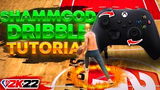 NBA 2K22 GLITCHY SHAMMGOD DRIBBLE TUTORIAL WHANDCAM DRIBBLE TUTORIAL 2K22 [upl. by Harmaning872]