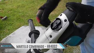 Alphabras  Martelo combinado Makita HR4002 [upl. by Asilehs176]