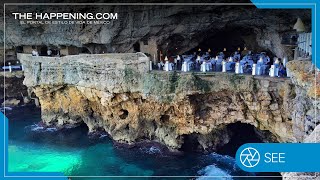 Grotta Palazzese una experiencia gastronómica dentro de una cueva [upl. by Wolfie]