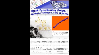 Black Eyes Bradley COOPER score complet rythm et solo et Basse [upl. by Lafleur276]