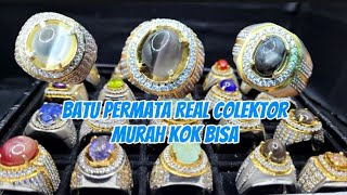 BATU PERMATA❗️LANGKA MURAH REAL COLEKTOR INTEMcats eye  star [upl. by Muhcon]