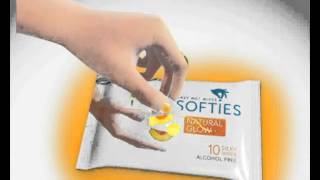 Softies Wet Wipes TV Commercial [upl. by Ellehcyt]