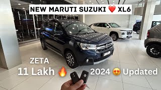 2024 Maruti Suzuki ❤️ XL6 Zeta 11L🔥 Update 😍 Most Value for Money marutisuzuki xl6 [upl. by Demmahum]