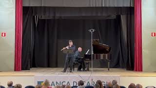 Andrea Oliva plays Prokofiev Sonata op 94 for flute and piano  3 Andante [upl. by Nanyt]