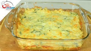 Macarrones gratinados con Espinacas Receta navideña [upl. by Edeline469]