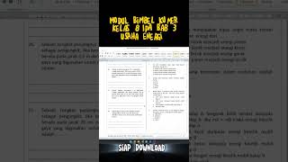 Siap Download Modul Kurikulum Merdeka IPA Kelas 8 Bab 3 Usaha Energi modulbimbel modulkumer [upl. by Judon603]