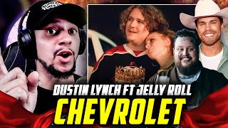 THROWBACK VIBES ON THIS ONE Dustin Lynch ft Jelly Roll  Chevrolet LIVE REACTION [upl. by Alur]