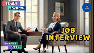 Job Interview  Improve Your English  English Listening and Speaking Skills [upl. by Minoru]