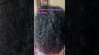 Keratin hair Treatment At Home viralvideo youtubeshort hairstyling [upl. by Ailssa]