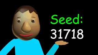 Baldis Basics Plus  Seed 31718 V038 [upl. by Gillman]