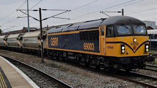 GBRf 69003 At Doncaster From Middleton Towers Gbrf To Monk Bretton Redfearns Gbr [upl. by Goth]