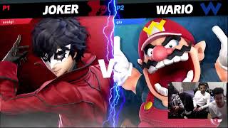 MkLeo Joker vs Glutonny Wario  10 Aug 22 [upl. by Lux]