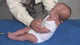 Neurology Exam 3 Month Primitive ReflexesMoro [upl. by Kelwin]