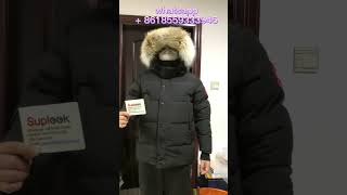 Canada Goose Wyndham Parka Red Label Black [upl. by Leban]