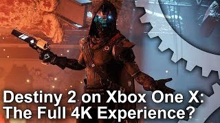 4K Destiny 2 Xbox One X vs PS4 Pro vs PC  Graphics Comparison  FrameRate Test [upl. by Lamaj]