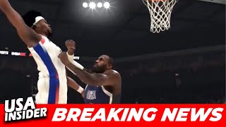 NBA 2K created Guerschon Yabusele dunk on LeBron James and it’s beautiful [upl. by Jennine]