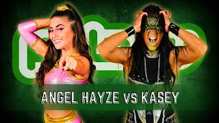 Angel Hayze vs Kasey PBW LIVE IN DUMBARTON 28624 [upl. by Tamsky]