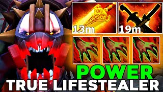 TRUE Lifestealer Power Carry Radiance  Sange and Yasha Build Hero  Dota 2 [upl. by Turtle117]