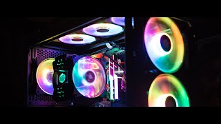 TUTO Installer ses ventilateurs ARGB sur sa Carte Mère avec hub Argb et Commander pro  Corsair [upl. by Sandor63]